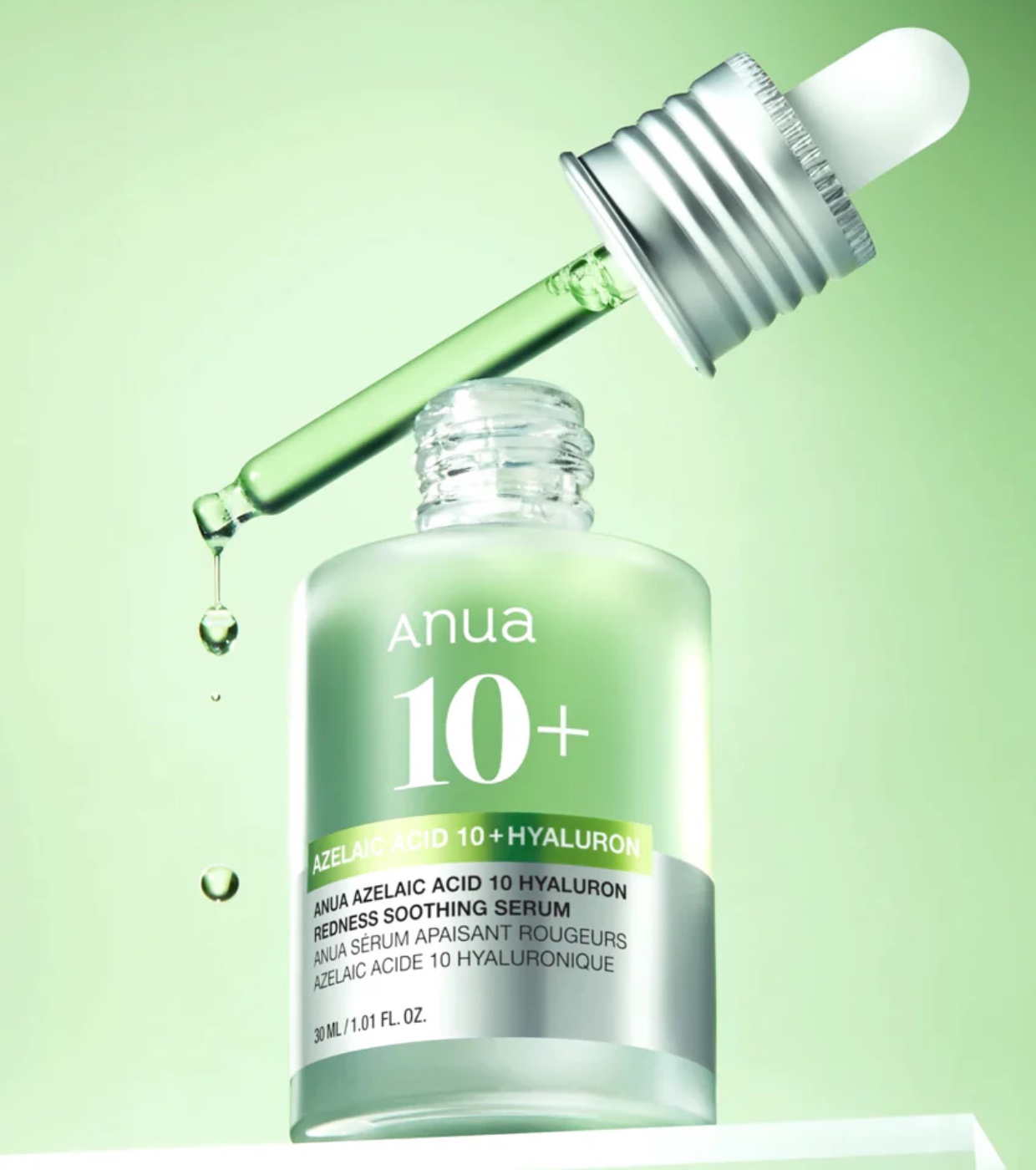 Anua - Sérum antiacne com 10+ ácido azelaico e ácido hialurônico