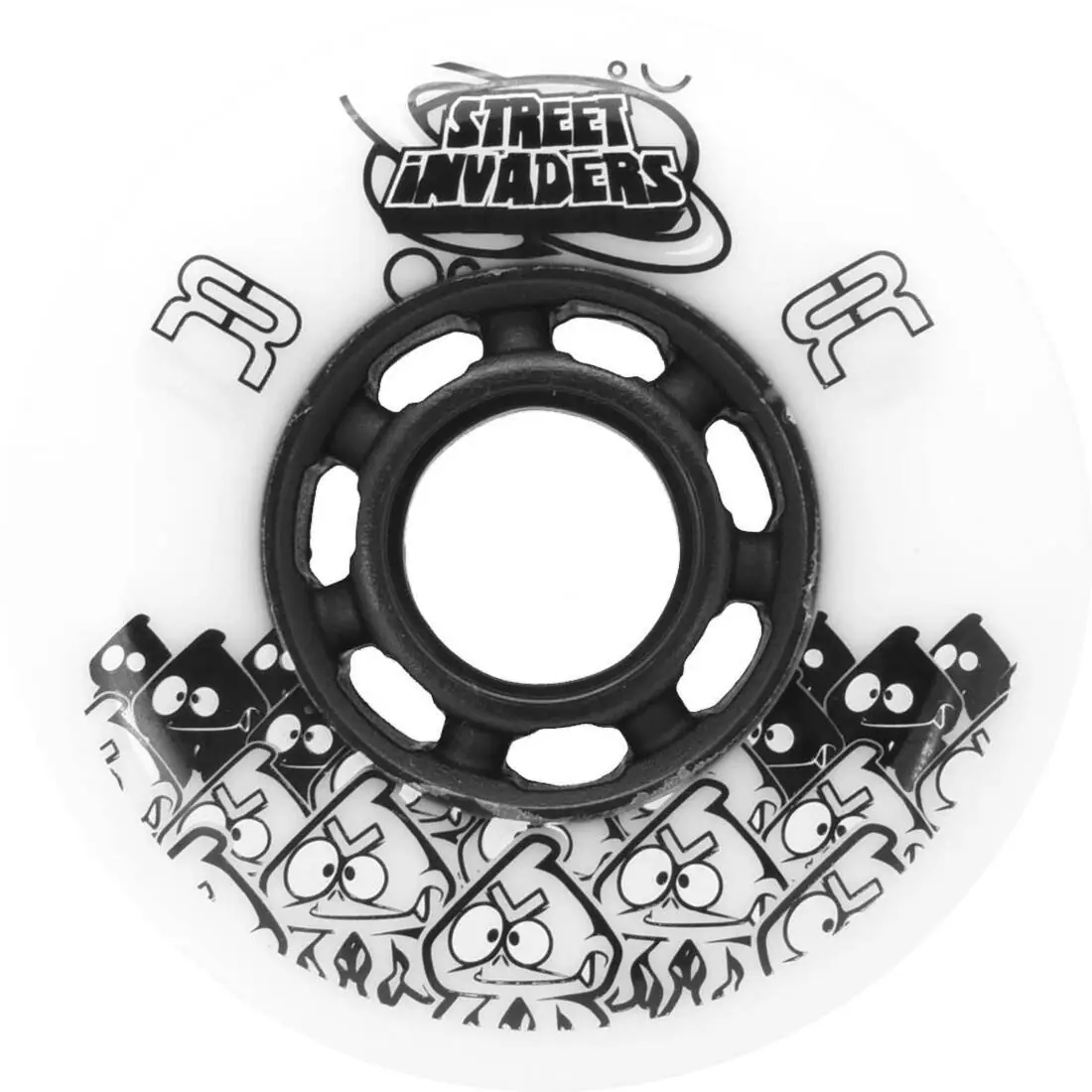 FR Skates Street Invaders Inliner Hjul 4-Pak - Inliners Rulleskøjter