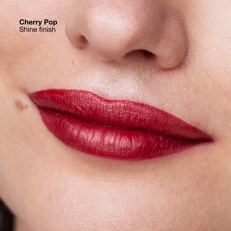 Clinique Pop Longwear Lipstick Shine 3,9 gr. - Cherry Pop