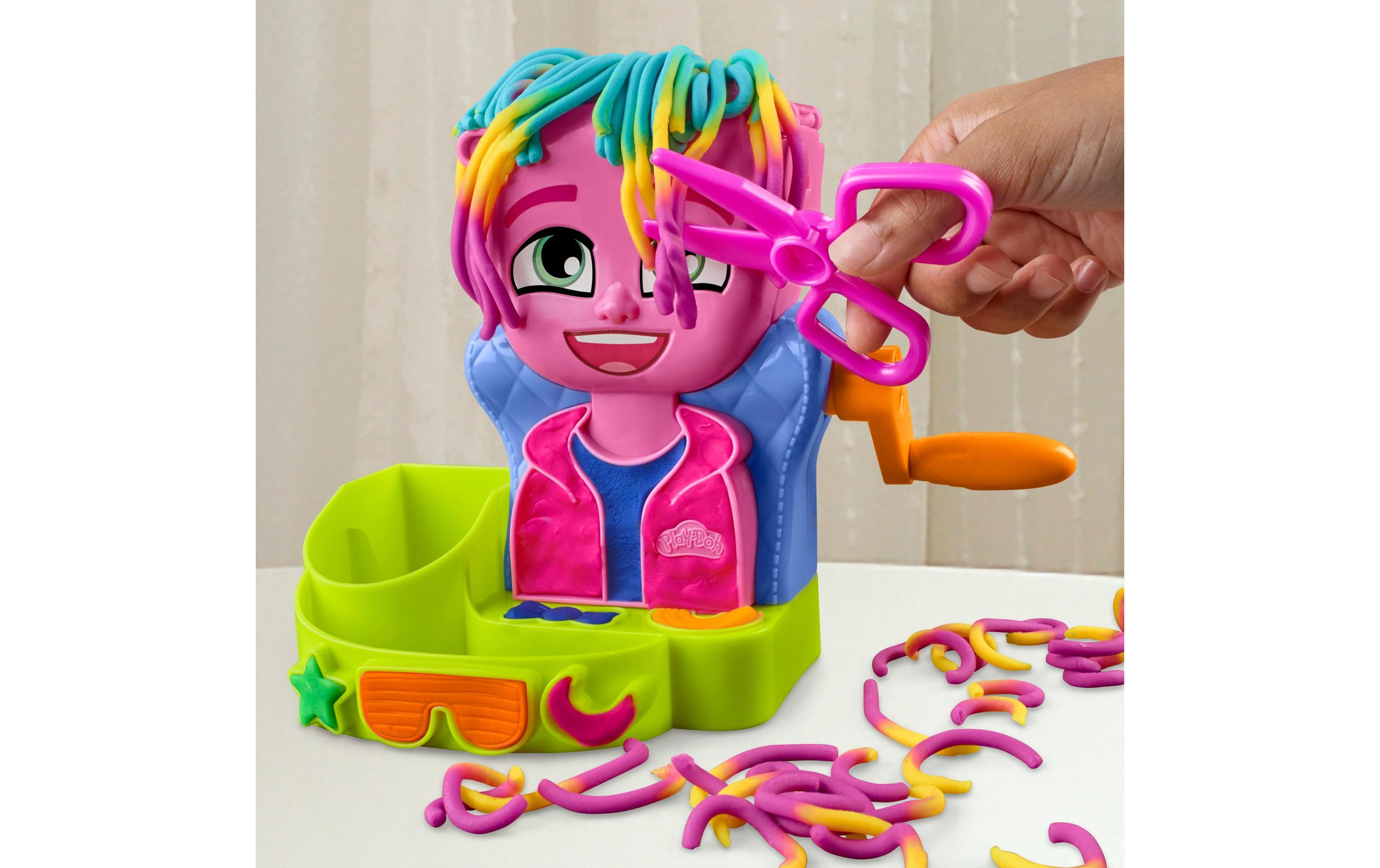 Knetspielzeug Wilder FriseurSchönheitssalon-Spielset