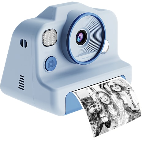 MiniLens Instant Print kamera - blå