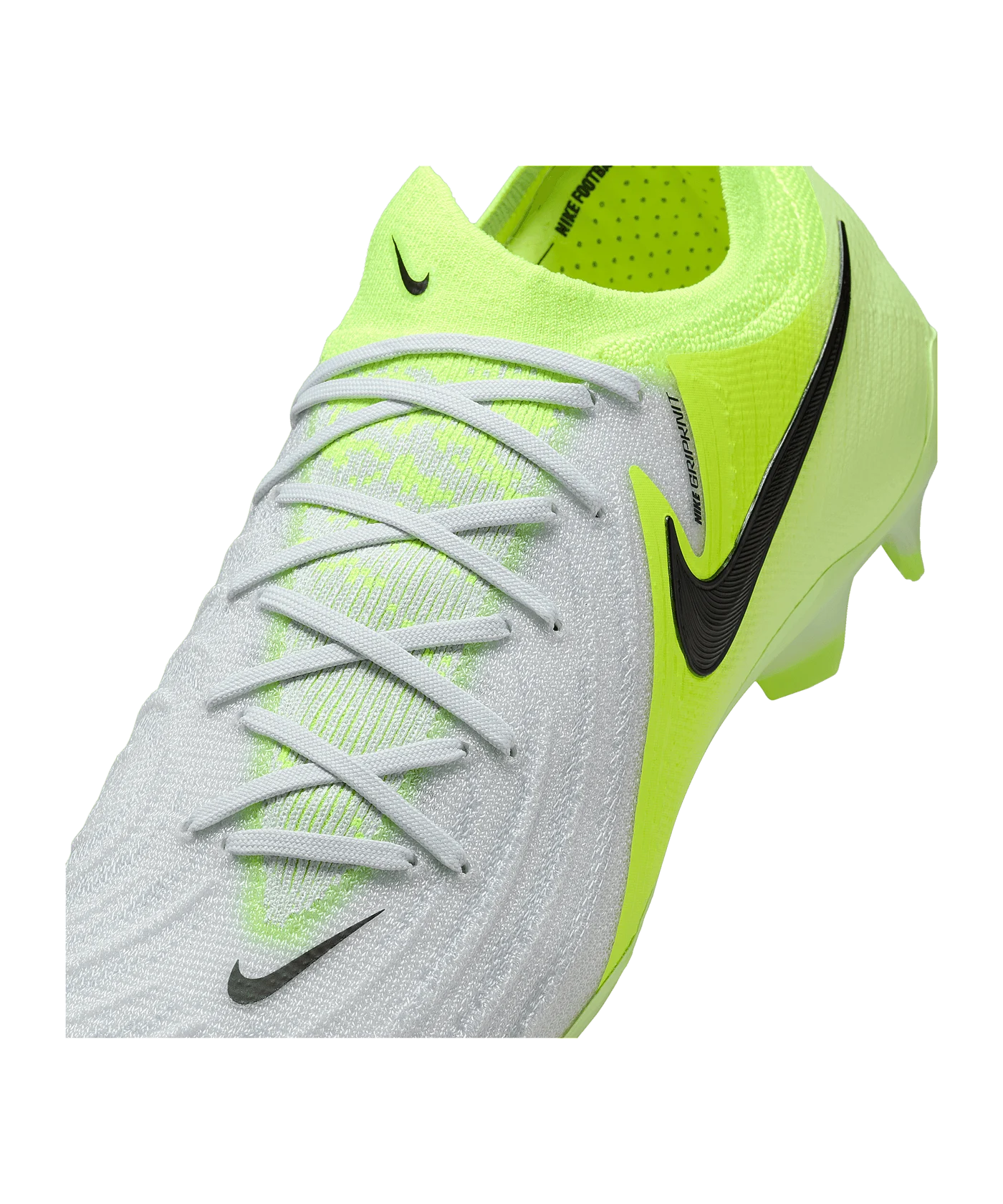 Nike Phantom GX II Elite FG Mad Voltage Silber Schwarz F003