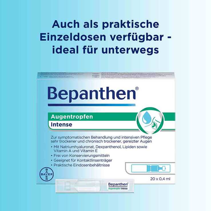 Bepanthen Augentropfen Intense, 10 ml