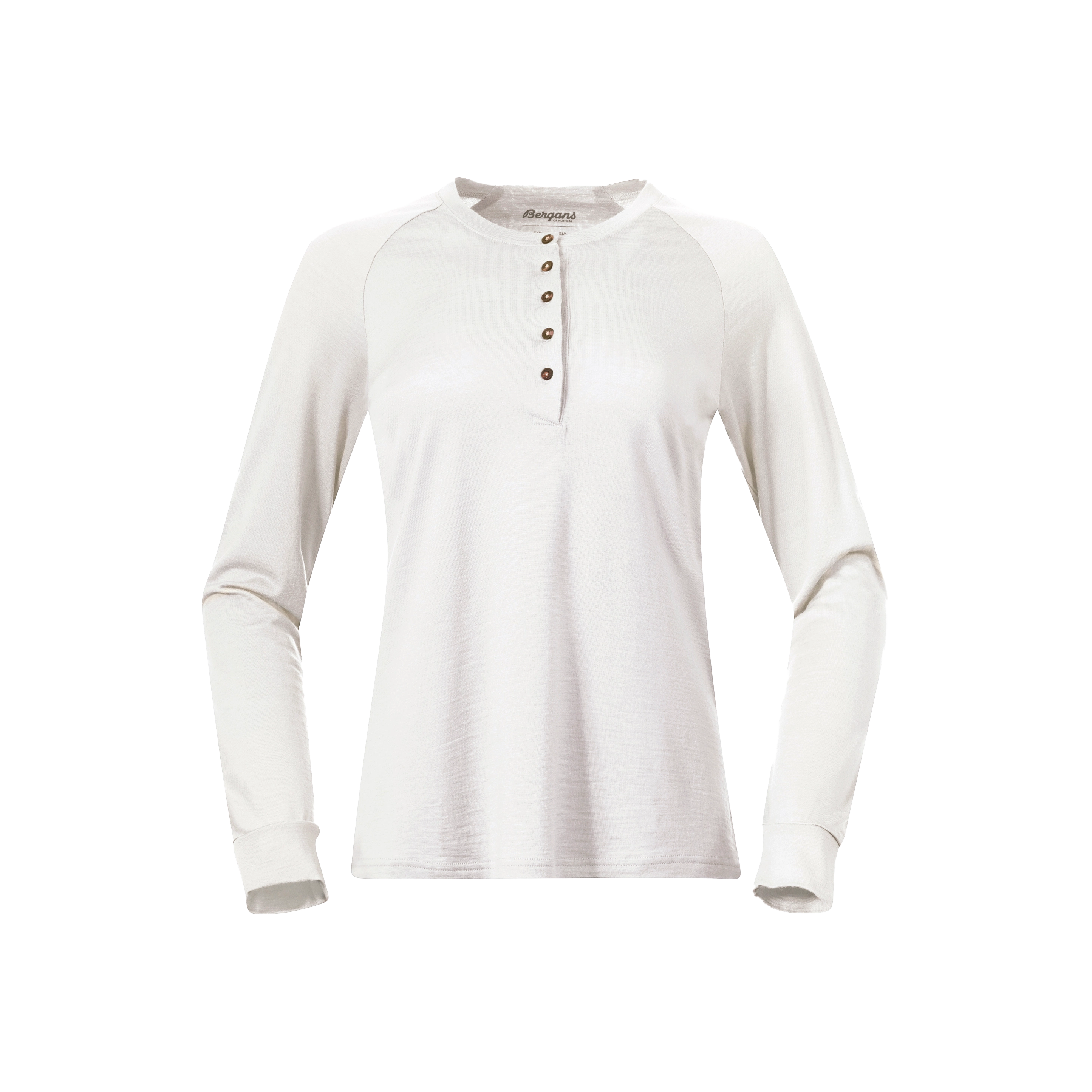 Lysebu Wool Henley Women Vanilla White