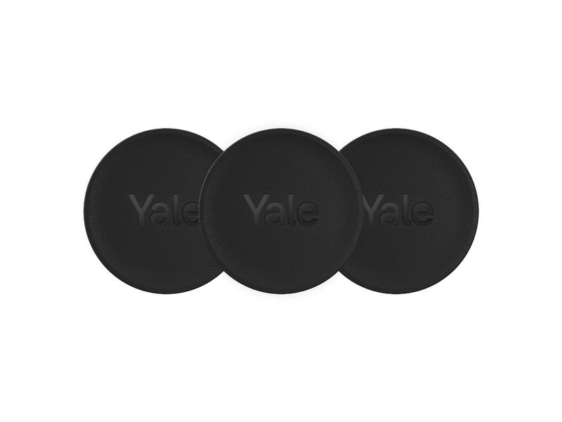 Yale NFC Tag Dot, 3 Stück Schlüsselloses Zubehör für das Yale Linus Smart Lock L2