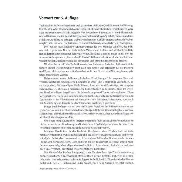 De Gruyter Bühnentechnik