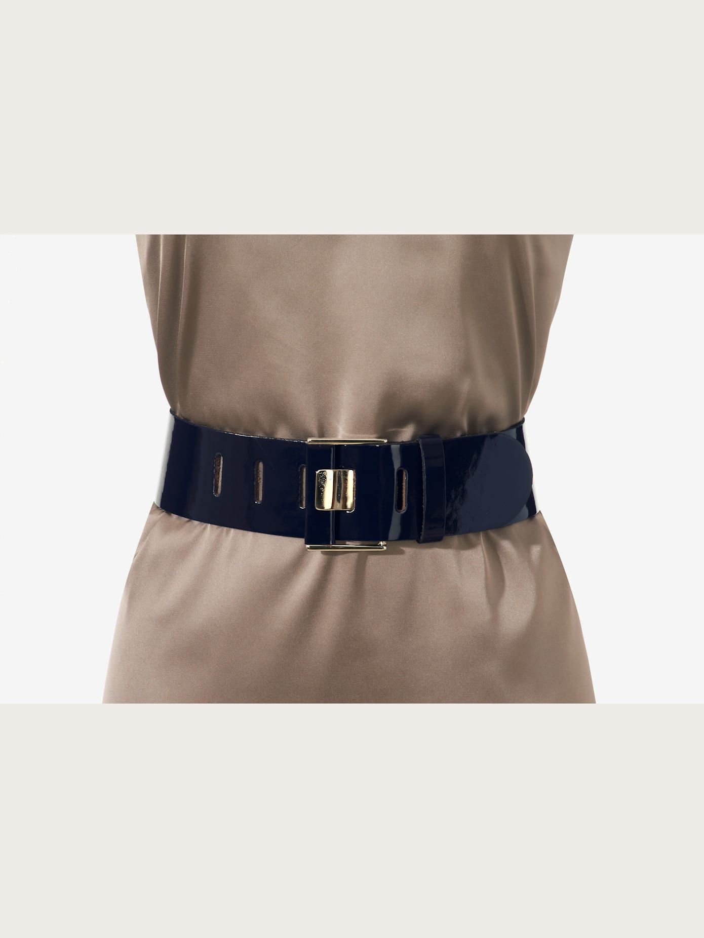Ceinture à boucle décorative