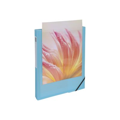 Exacompta Kreacover Pastel - Boîte de classement personnalisable - dos 40 mm - disponible dans différentes couleurs pastels