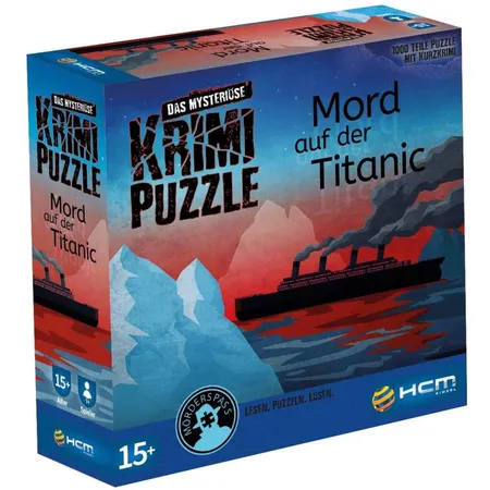 HCM Kinzel Titanic Murder Mystery Puzzle, 1000 Teile