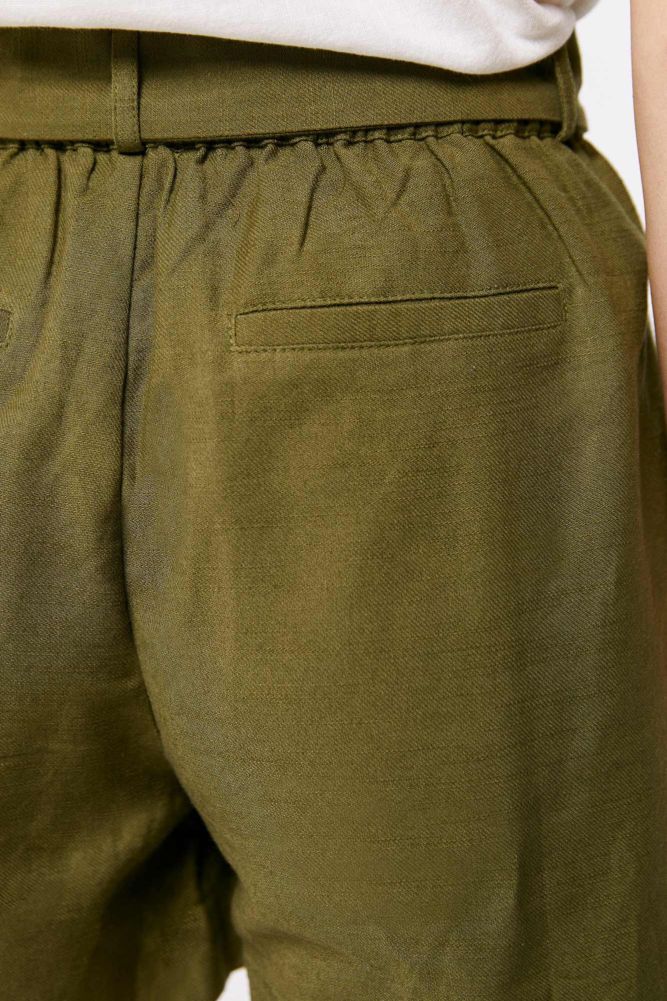 Bermuda Cotton Cor - Cáqui Escuro