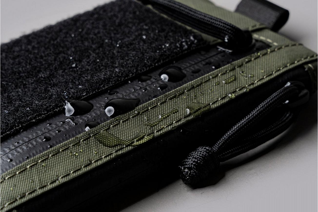 Alpaka Gear Zip Pouch Pro Hook & Loop AD010750103 Black, X-Pac VX21, portemonnee en EDC-organizer