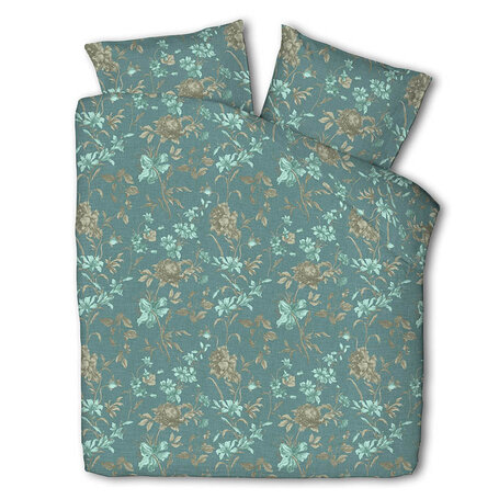 Dekbedovertrek Blooming Greens - 200 x 200/220