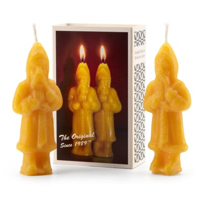 Nikolauskerze Bienenwachs