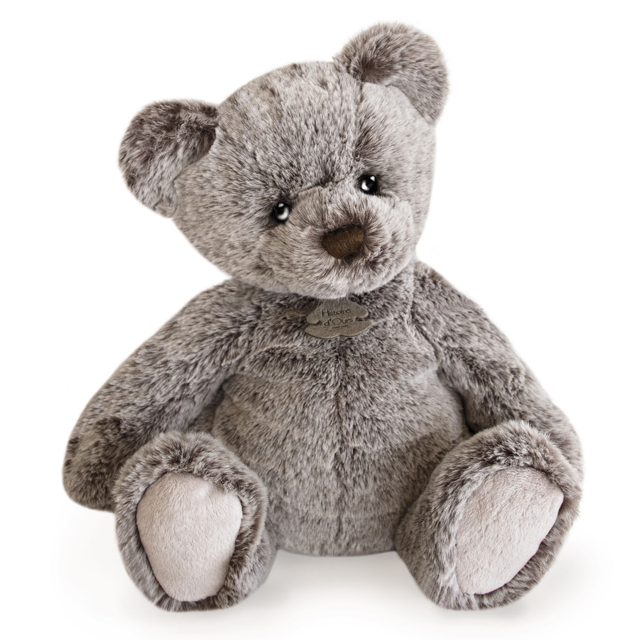 Histoire d'Ours Ours Mousse gris perle - 25x27 cm