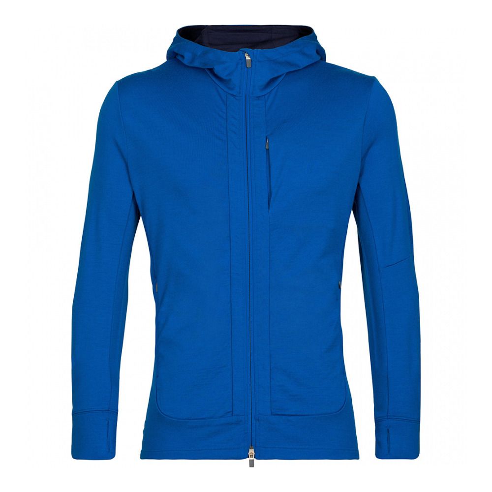 Icebreaker QUANTUM III - Sweat Homme lazurite/royal navy