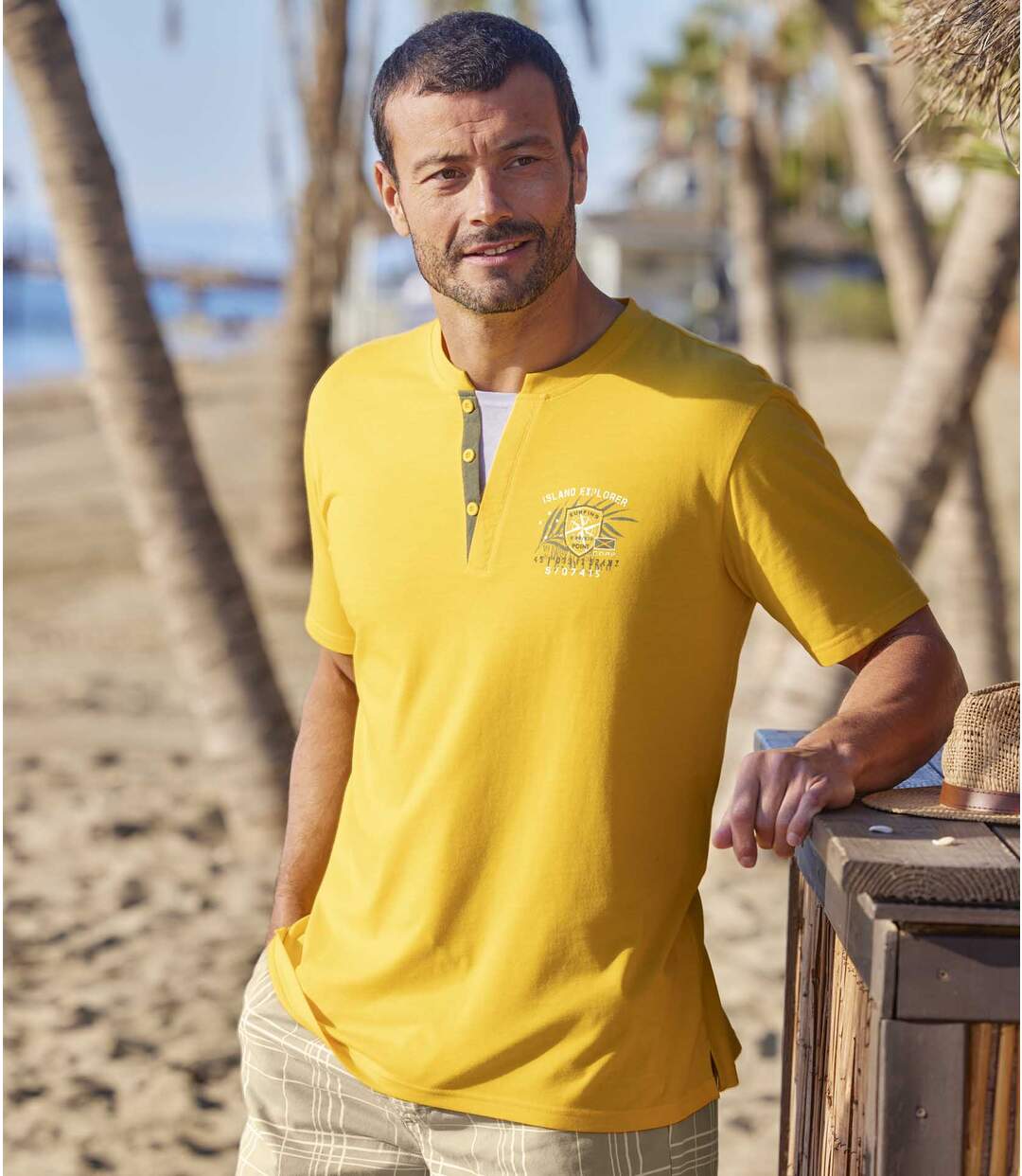 Lot de 2 Tee-Shirts Double Col