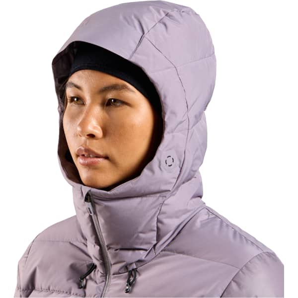 Doudoune randonnée ODLO INS SEVERIN N-THERMIC HOOD JACKET GRAY RIDGE