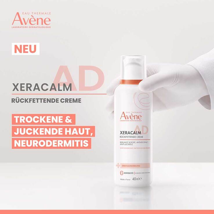 Avene Xeracalm A.D rückfettende Creme, 2x400 ml