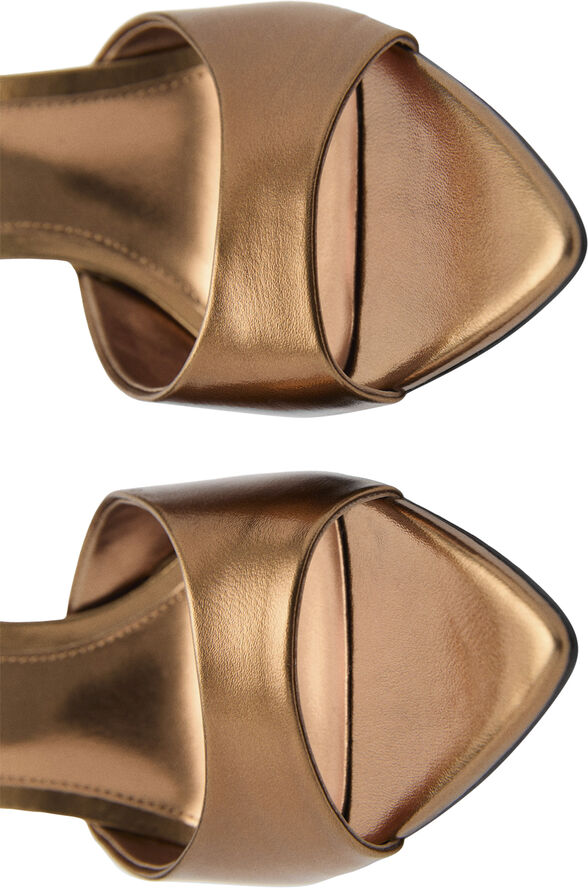 MANGO SANDALS. -- PEPYB Rust - copper