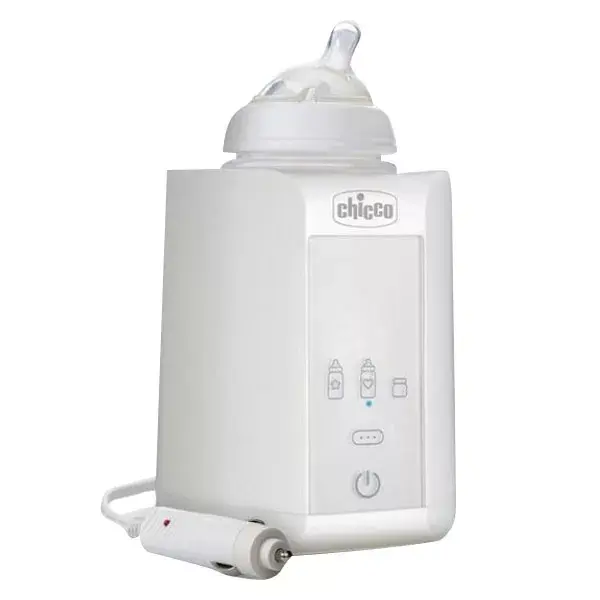 Aquecedor de mamadeiras portátil Chicco com interface sensível ao toque