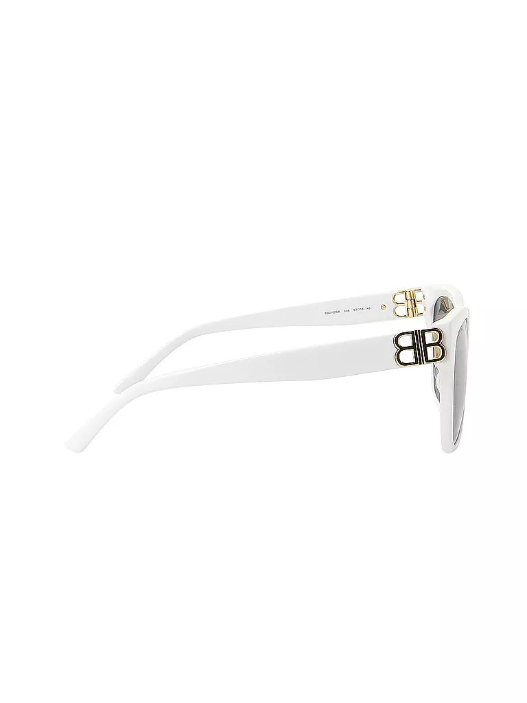 BALENCIAGA Sonnenbrille BB0102SA 4 weiss