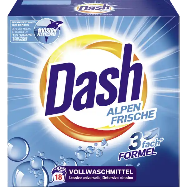 Vollwaschmittel Pulver Alpen Frische