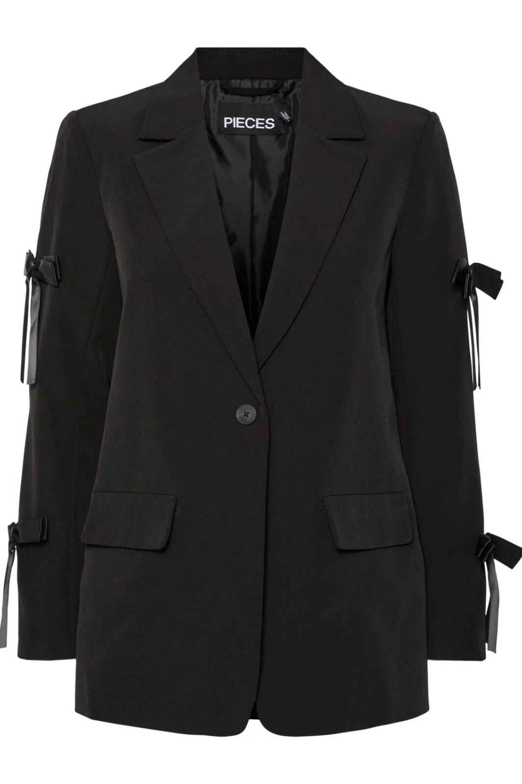 Pieces Pcfanni Ls Bow Blazer Fsy