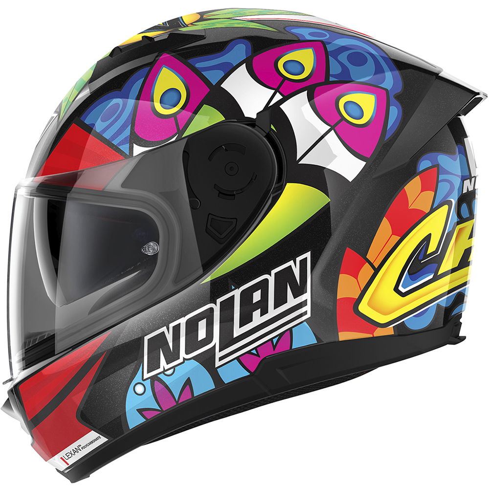 Nolan - Casque N60-6 Gemini Replica Chaz Davies Noir / Multicolore