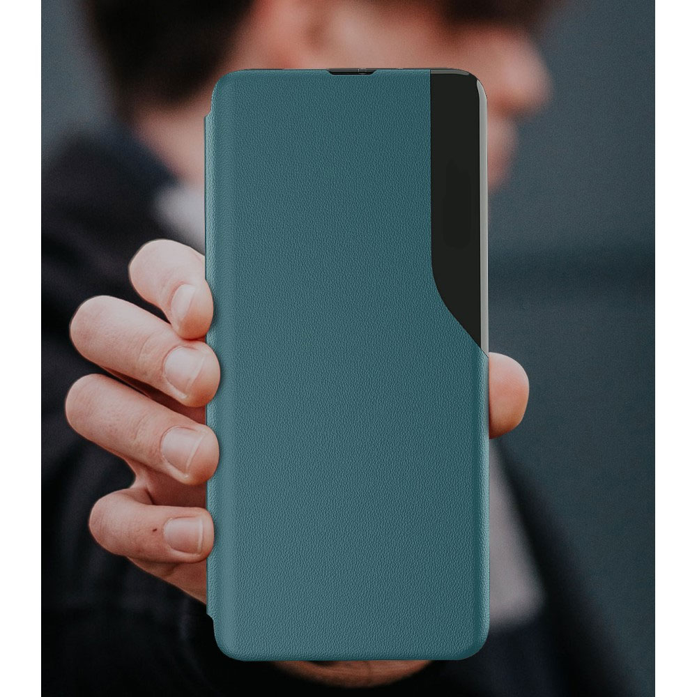 Xiaomi Poco X3 / Poco X3 NFC / Poco X3 Pro Leder Hülle Small Window View Flip Case - Schwarz