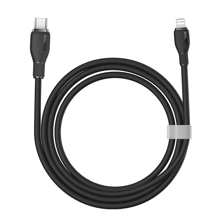 (1.2m) 20W USB C auf Lightning Ladekabel Datenkabel - Schwarz