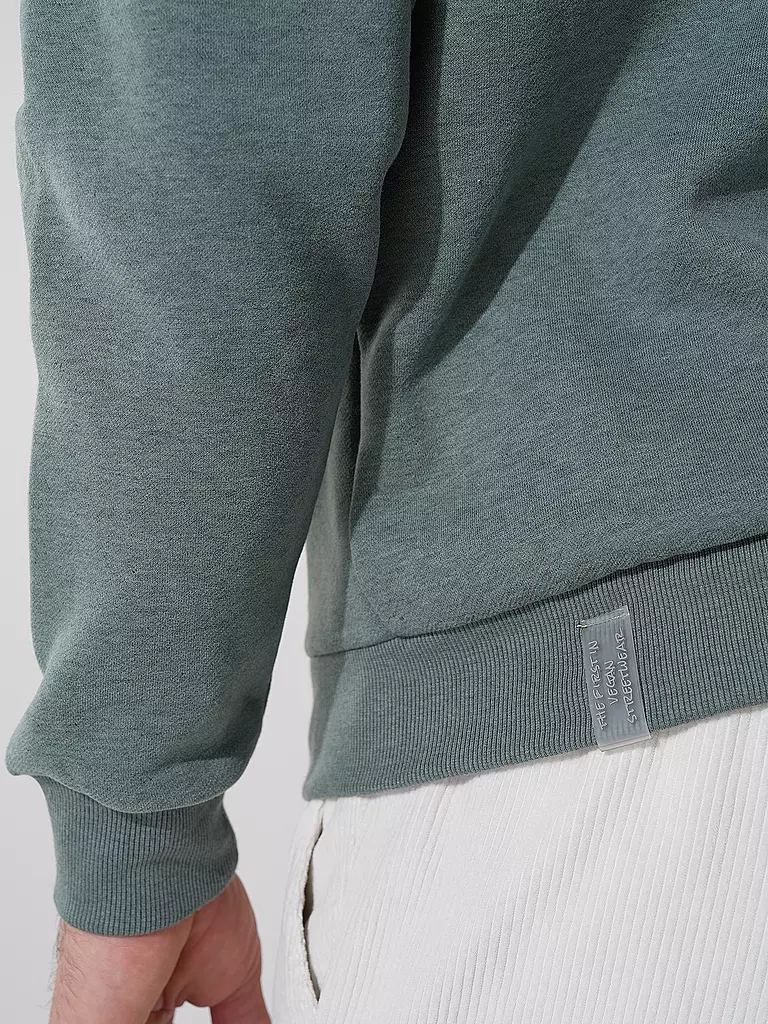 RAGWEAR Sweatjacke ZENWAY hellgrün