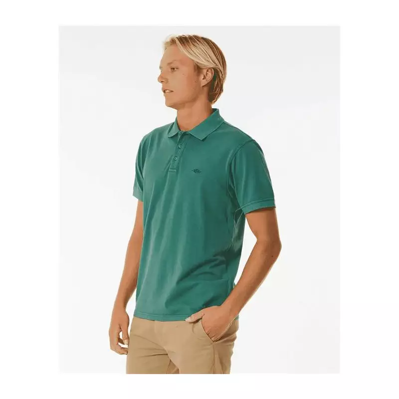 Polo RIPCURL Faded Polo Washed Green