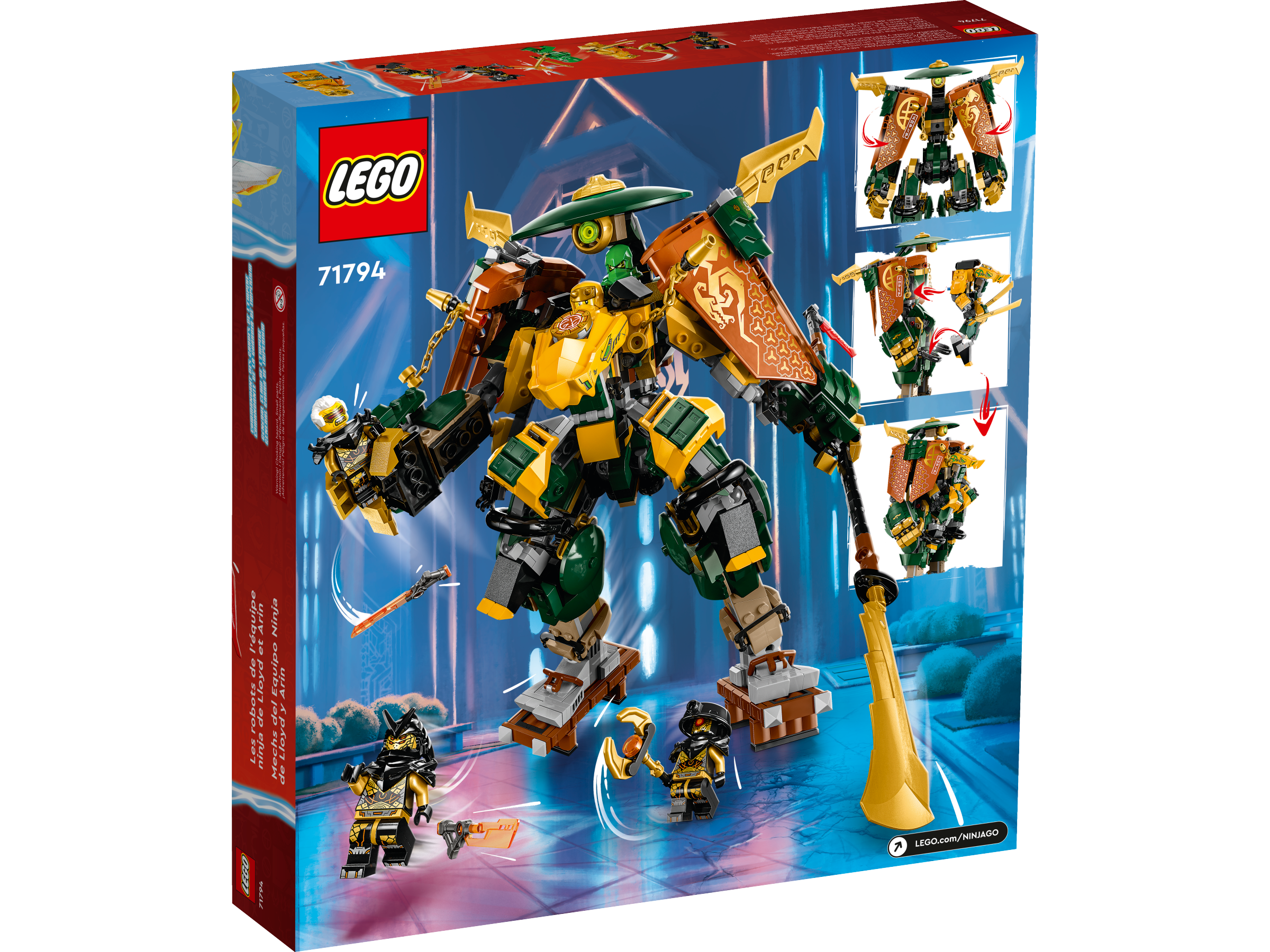 Equipe de Robôs Ninjas de Lloyd e Arin 71794