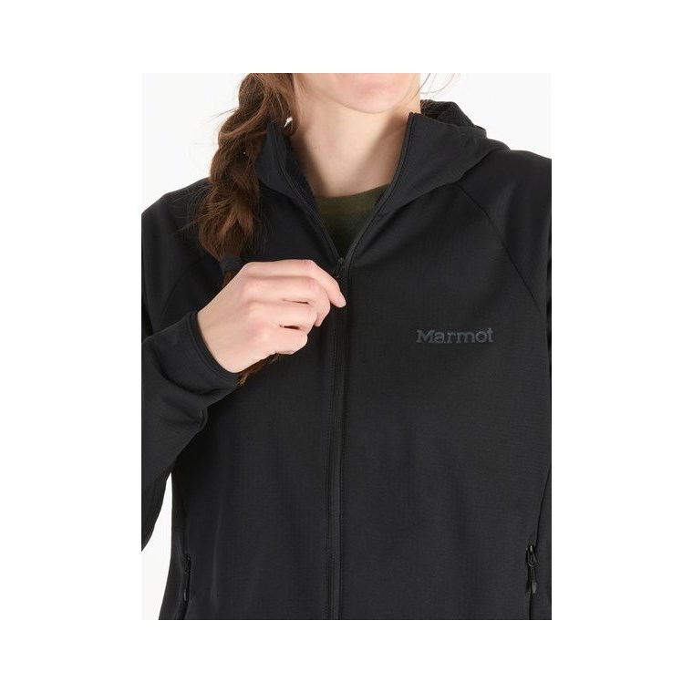 Marmot Wm's Leconte FleeceHoody Black