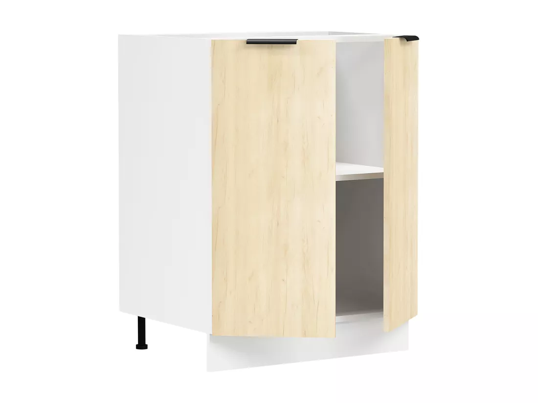 Armoire de cuisine L 60 cm Armoire basse Fasola