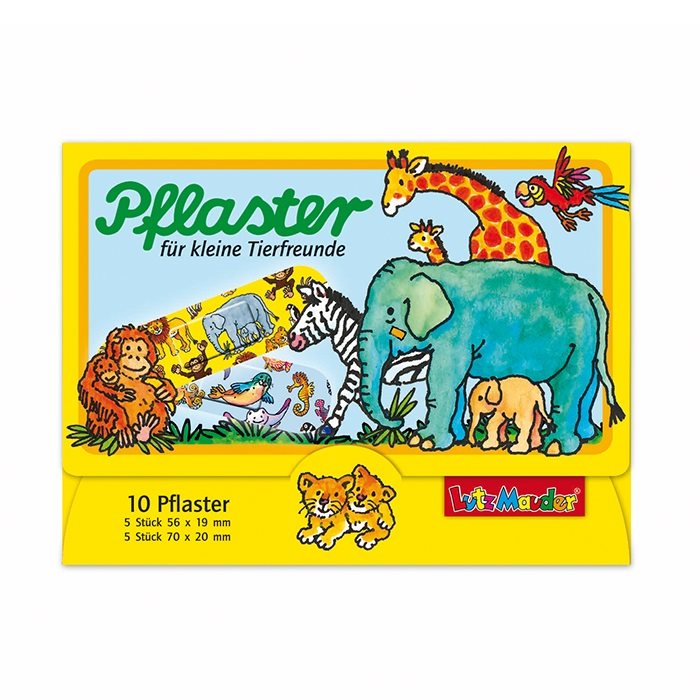 LUTZ MAUDER Kinderpflaster für Tierfreunde 10 Stk