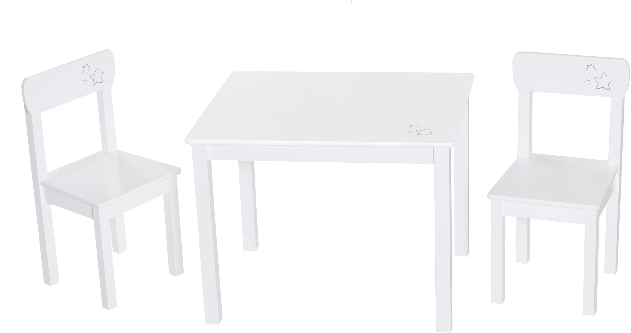 roba® Kindersitzgruppe »Little Stars, weiss« 3 Stk. tlg.