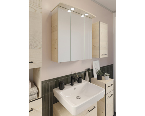 Pelipal Quickset 920 spiegelkast, 65 x 20 x 72 cm, grenen