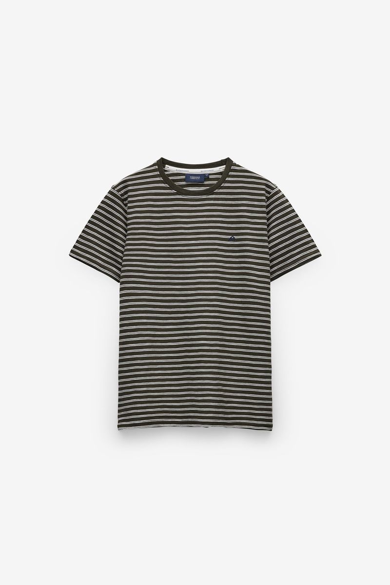 T SHIRT COM RISCAS
