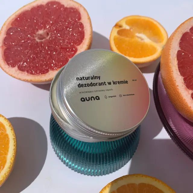 Auna Vegan Cremedeodorant Zitrus