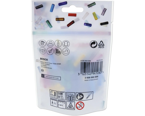 Lijmpatronen voor Bosch Gluey, 70 stuks, Kleur