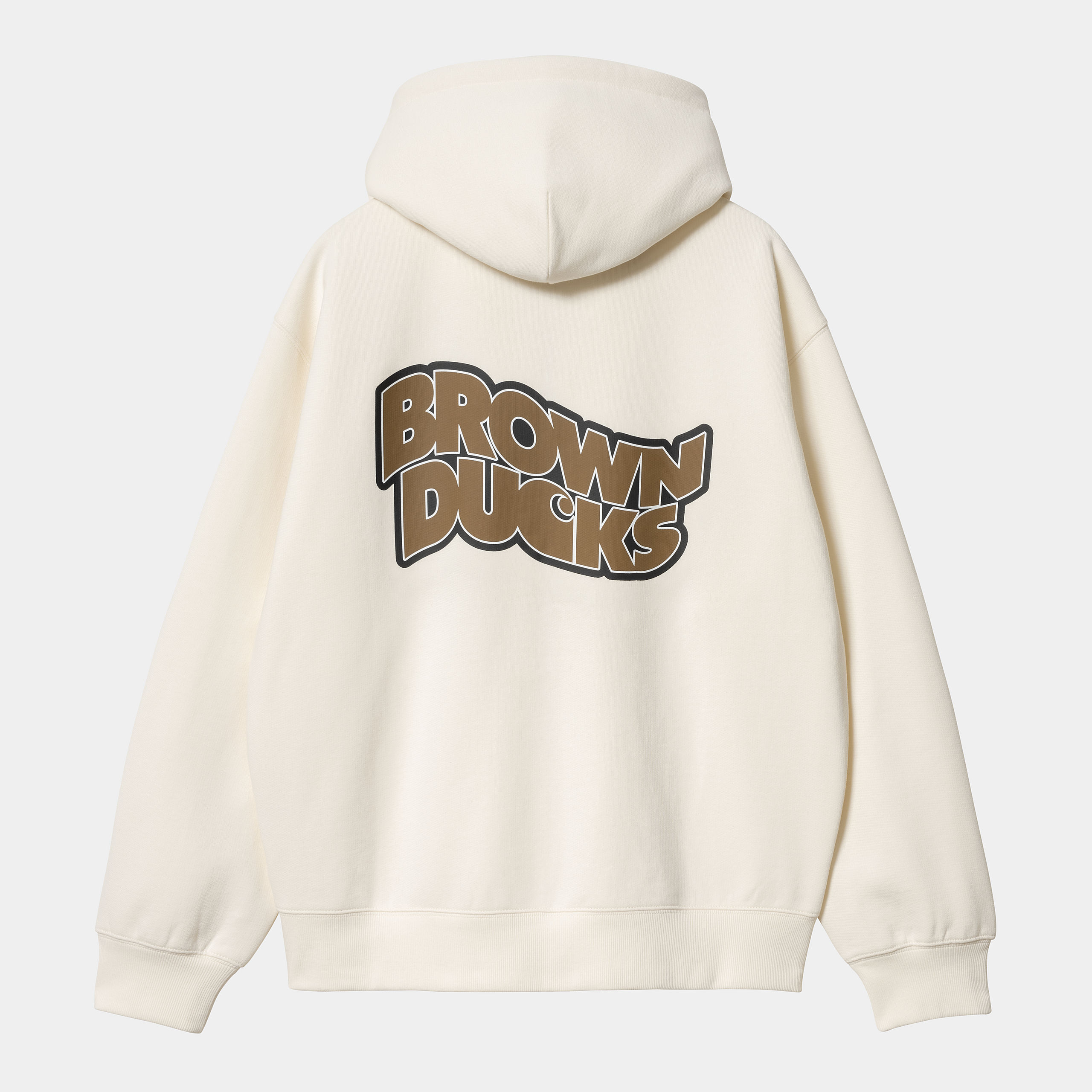 Carhartt WIP Hooded Brown Ducks Jacket Wax