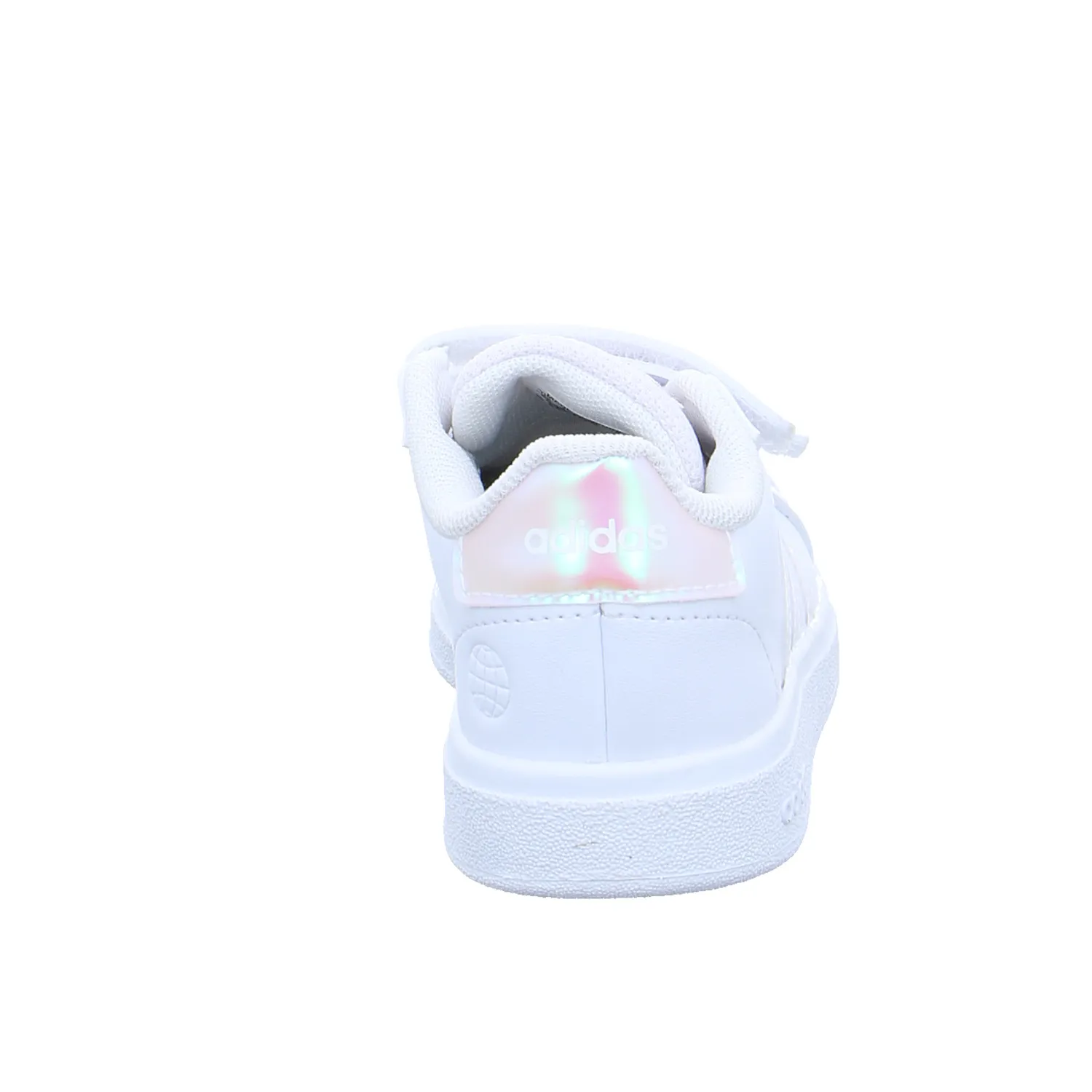ADIDAS Baby-Sport-Bottine Weiss Lederimitat  Sneaker