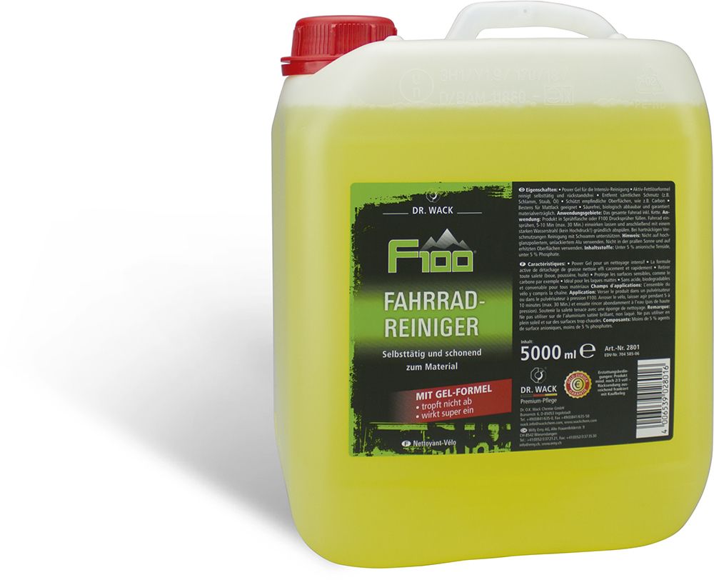 Dr. Wack F100 Fahrradreiniger 5 Liter Nachfüllkanister