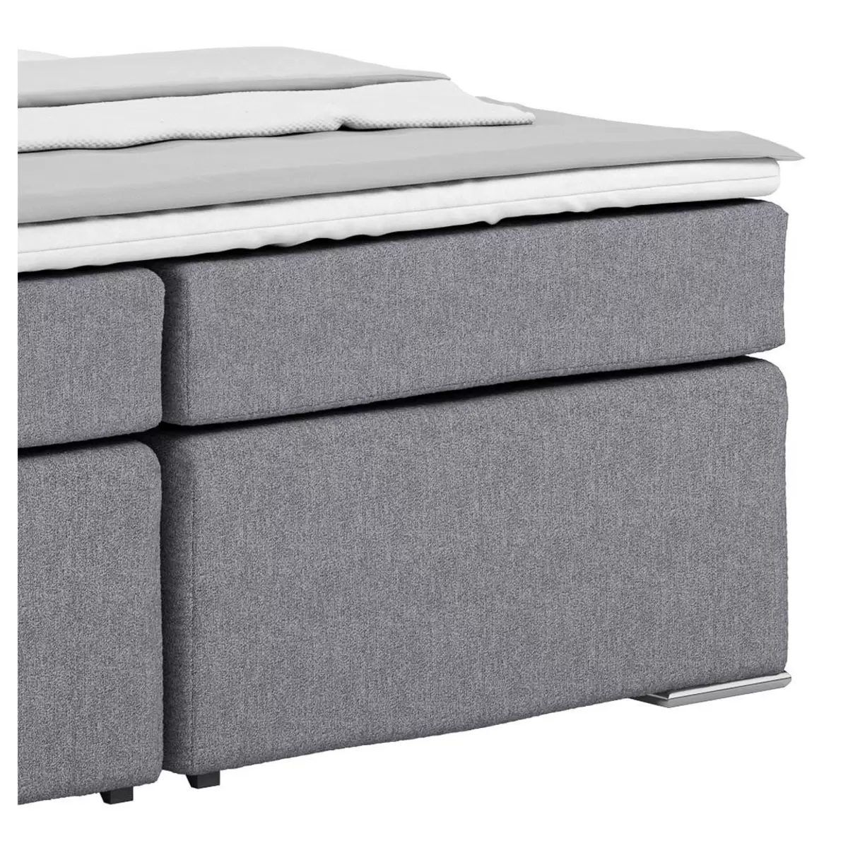 Boxspringbett Nero 180 x 200 grün,grau