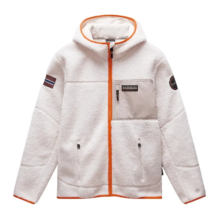 Napapijri Yupik Full-Zip Hooded Fleecejas Heren