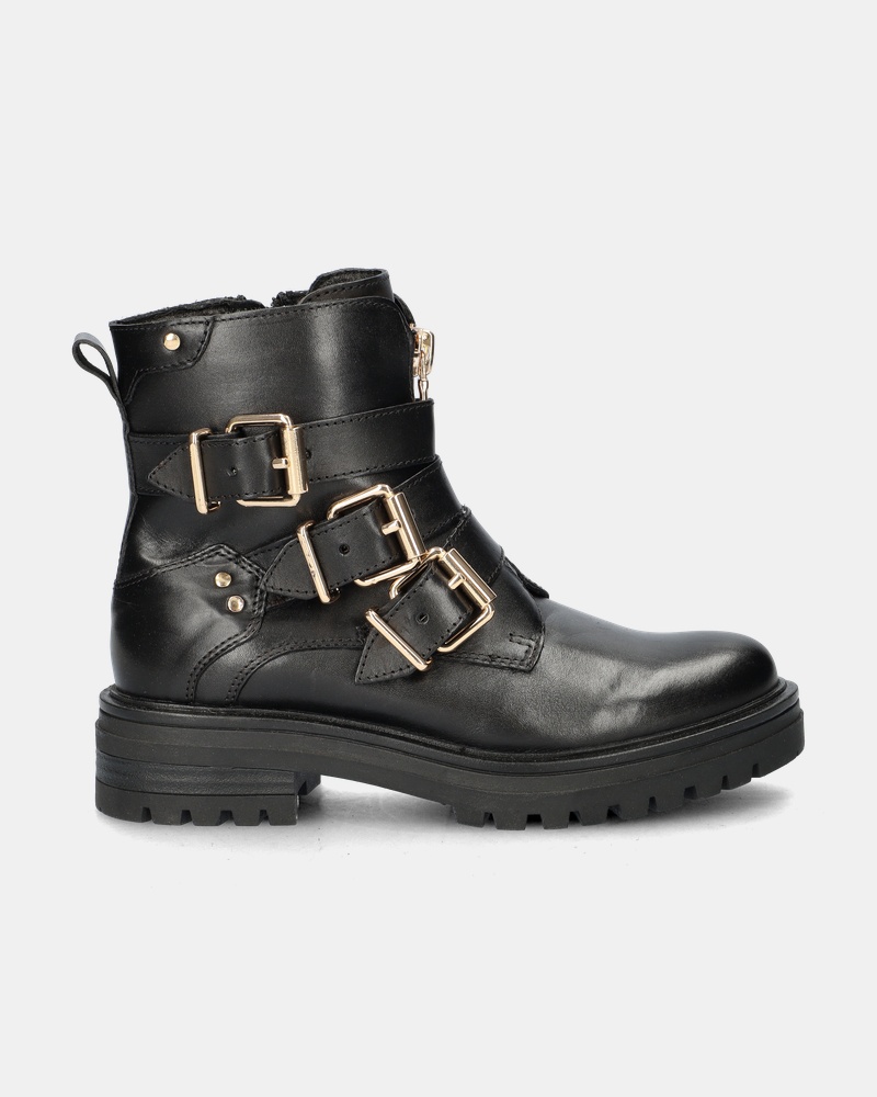 Nelson Monk Bikerboots  - zwart
