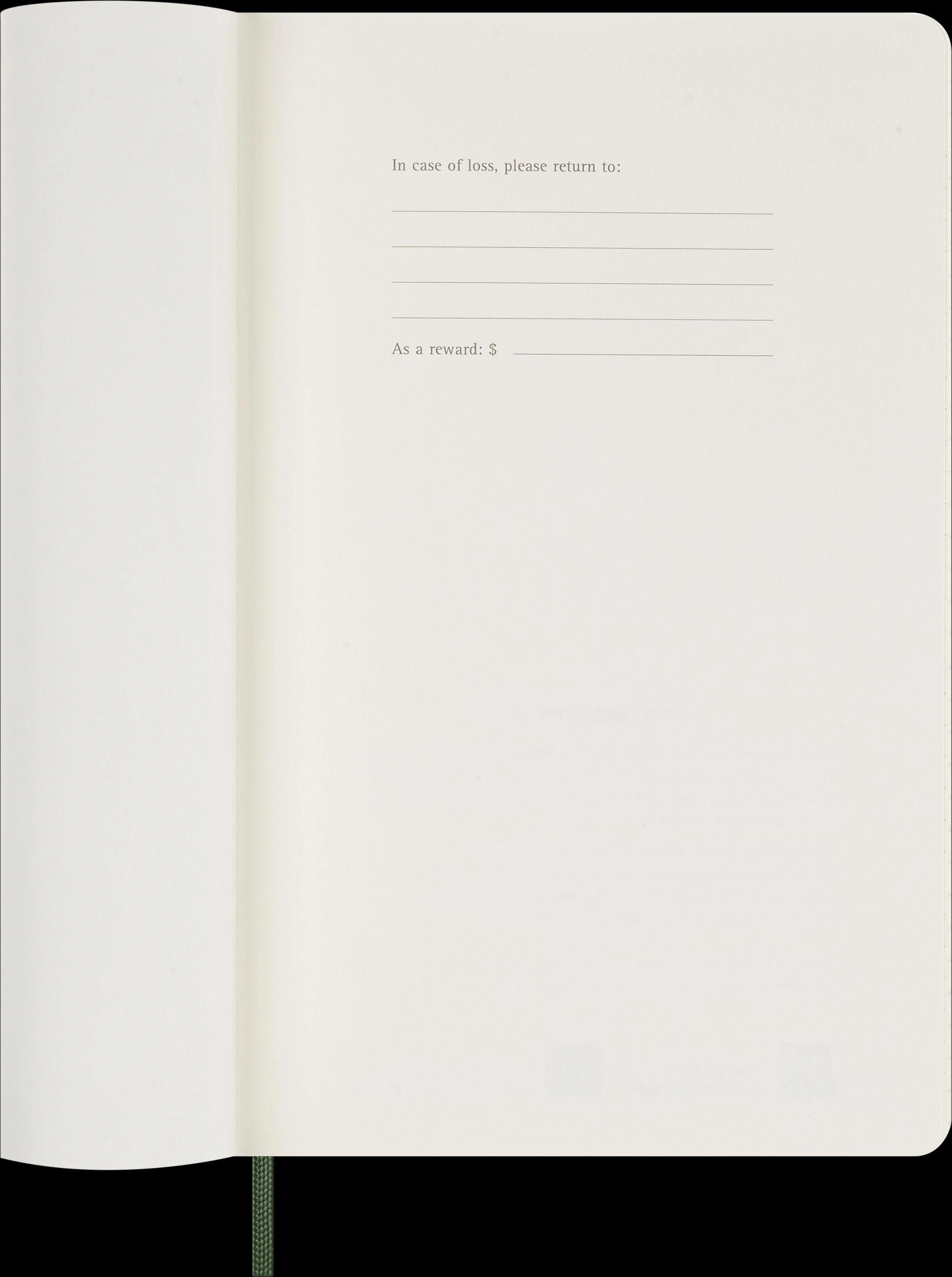Moleskine 12 Monate Tageskalender 2025, Large/A5