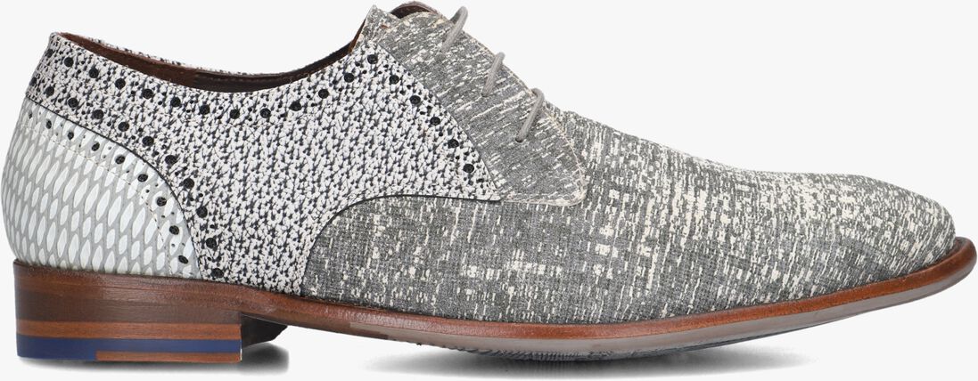 grijze floris van bommel nette schoenen sfm-30361 de stapper