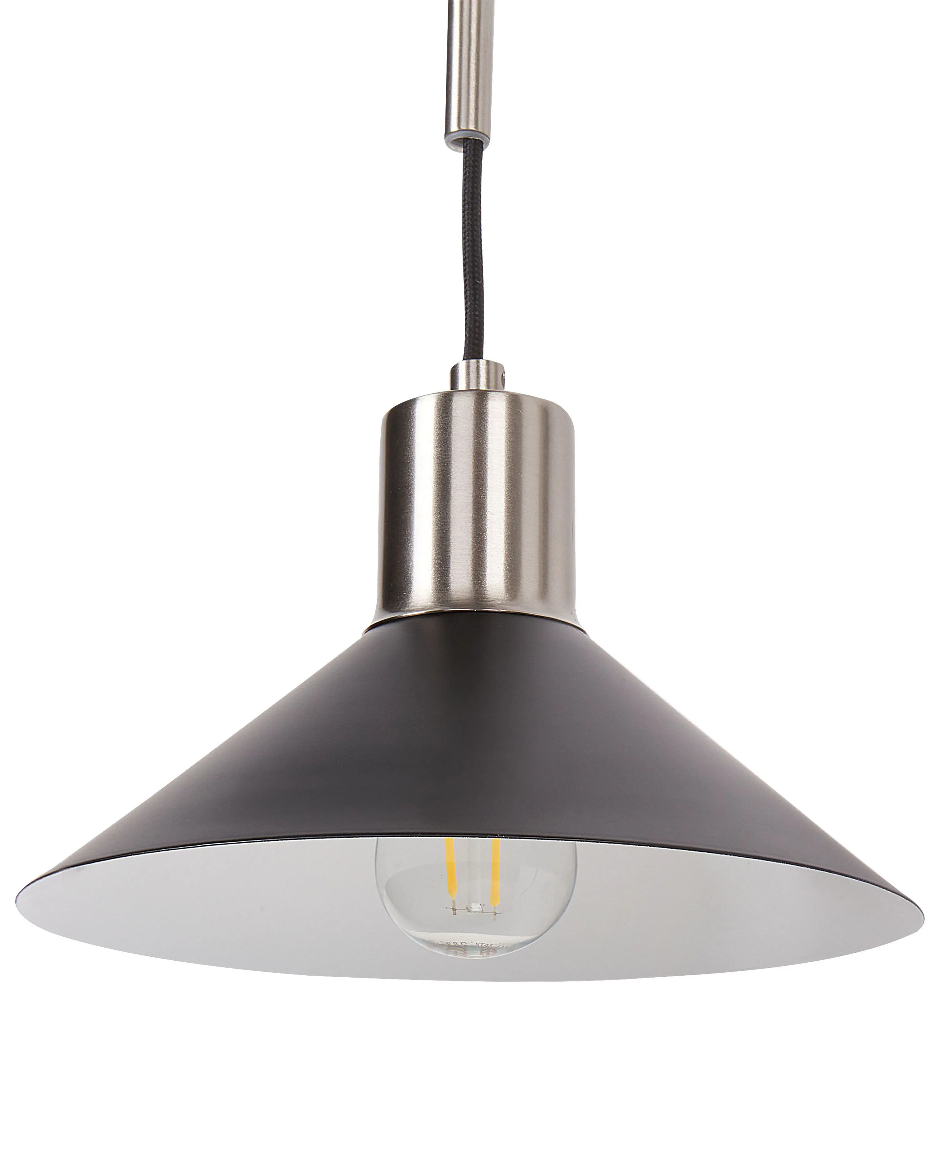 Wandlamp SISSA verstelbaar Metaal Zwart